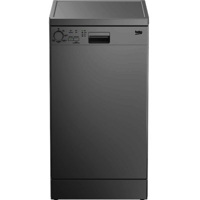 Beko DFS05010S A+ 10 Place Slim Line Dishwasher in Silver Beko DFS05010S A+ 10 Place Slim Line Dishwasher in Silver